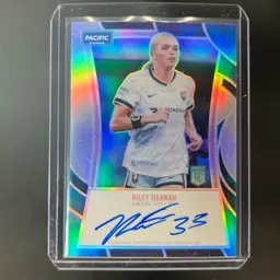 Riley Tiernan 2025 Parkside Pacific Signature Series Autograph Soccer Card