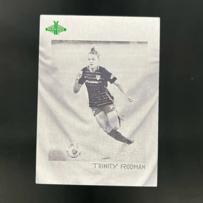 Trinity Rodman 2022 Parkside NWSL Vintage Black & White /200 Soccer Card