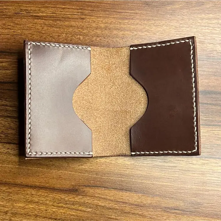 Handmade Horween Leather Bifold Wallet