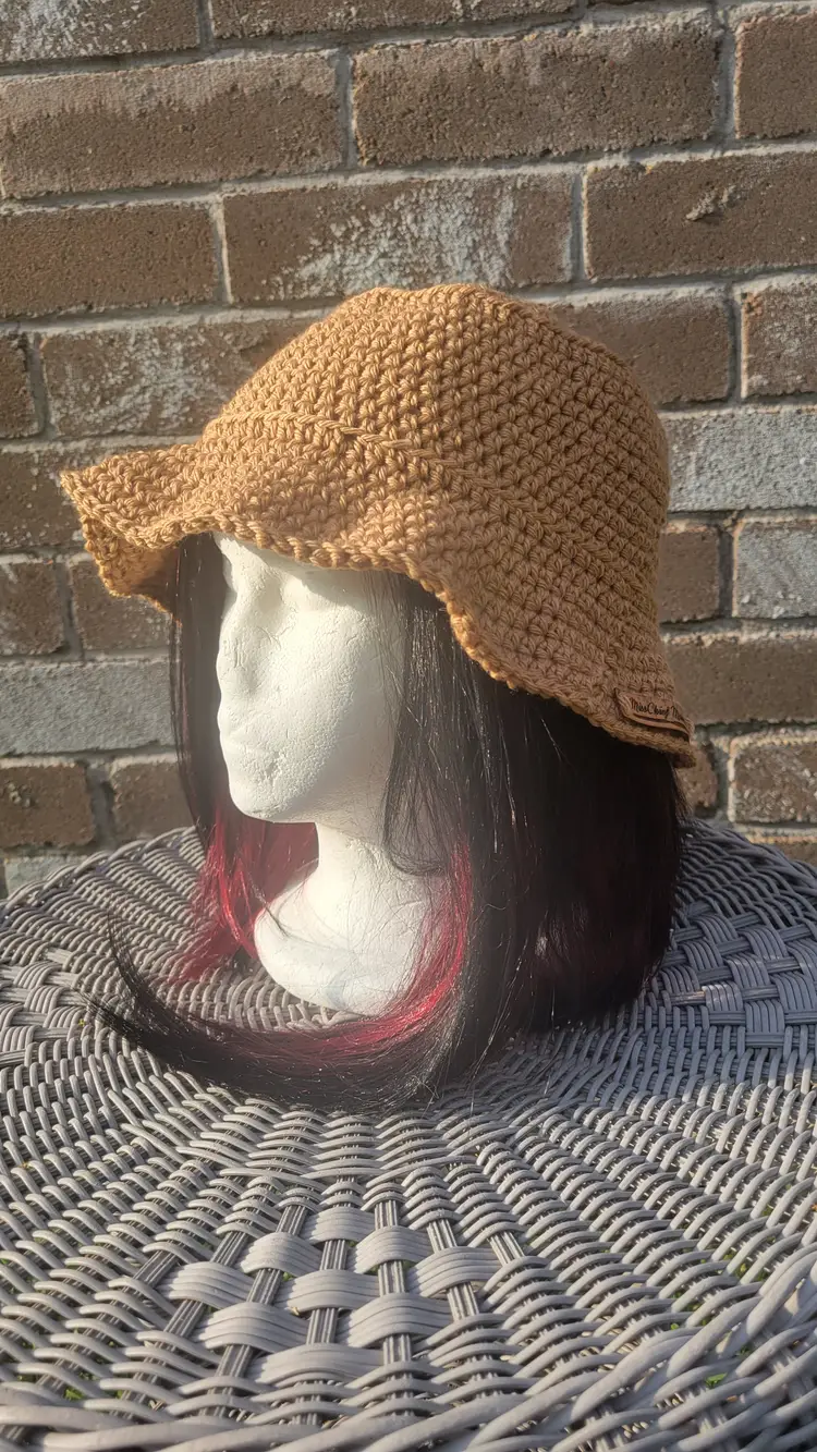Crochet Threadhelm Bucket Hat