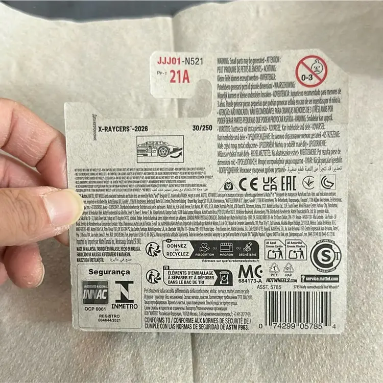 HOT WHEELS 2026 short card HW X-RAYCERS X-STEAM BLUE WHITE 2/5 30/250