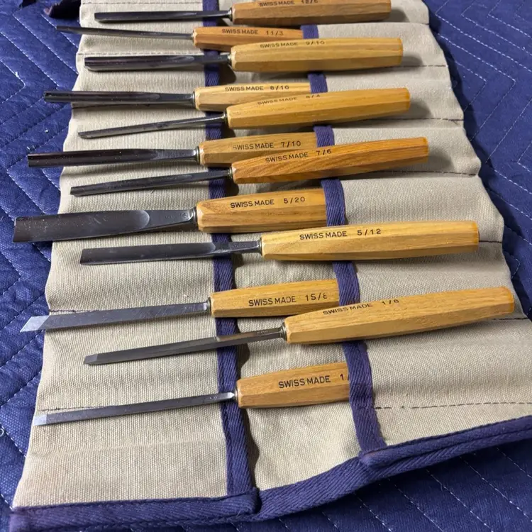 Pfeil Carving Tool Brienz Collection Full Size Set 12 piece