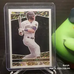 2021 Topps Black Gold - Christian Yelich Milwaukee Brewers