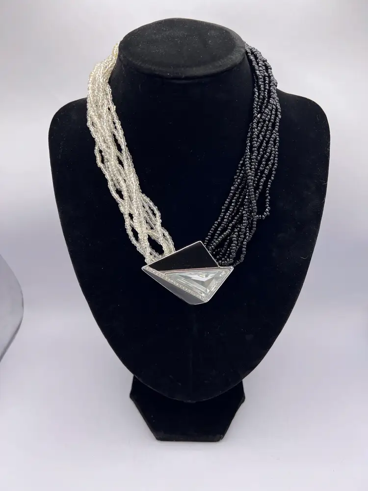 Vintage Kunio Matsumoto Trifari Collector Necklace Art Deco