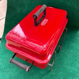 Vintage Proto Grill RARE 1985 Webber Promotion Gift Original Porcelain OOAK!