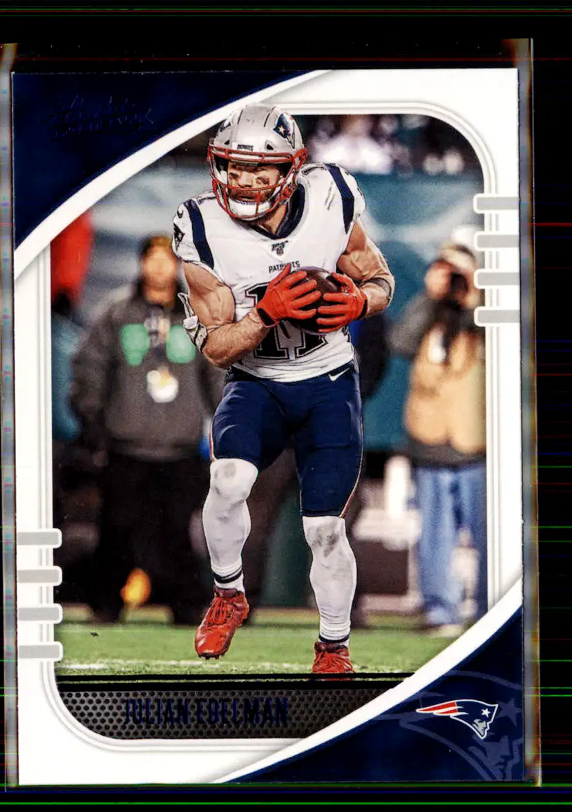 Julian Edelman 2020 Panini Absolute Blue #68 - New England Patriots - (147-333)