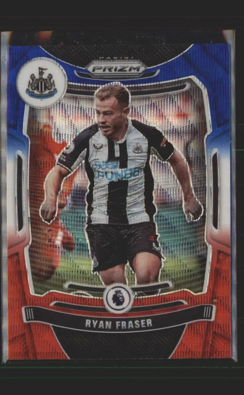 2021-22 Prizm EPL #41 Ryan Fraser Prizms Red White and Blue - ( 138 ) - Newcastle United