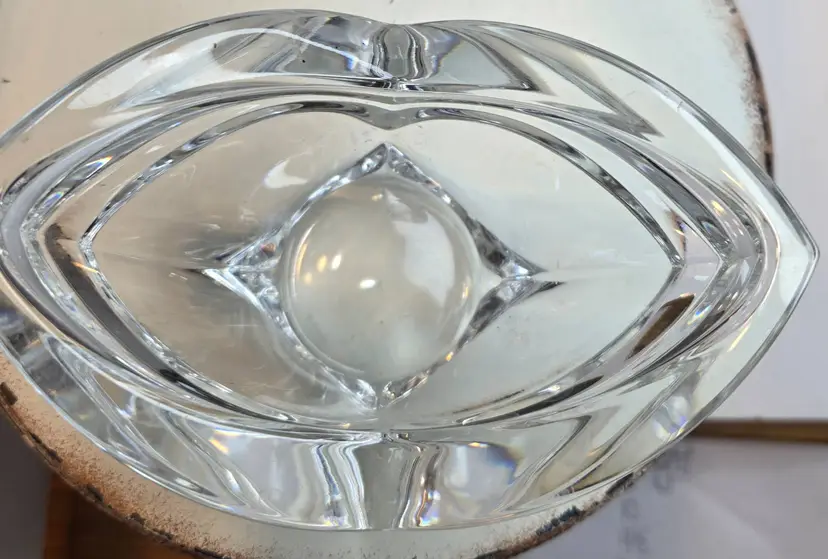Mikasa Germany Vintage Lead Crystal Votive Candle Holder