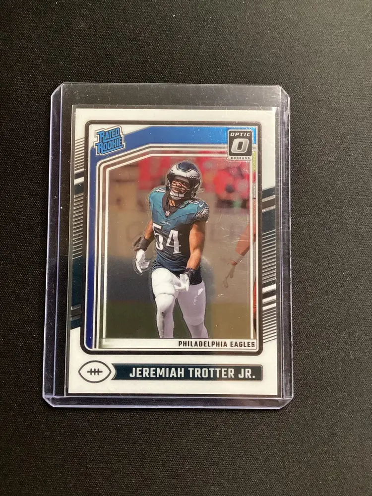 2024 Optic Jeremiah Trotter Jr. #250 Rated Rookie EAGLES