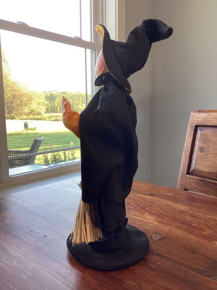 3085-Annalee Mobilitee Halloween Witch, 14.5 X 5.75