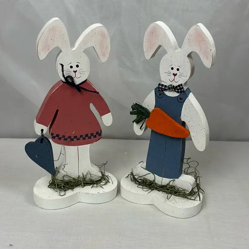Wooden Bunnies 7 Inches