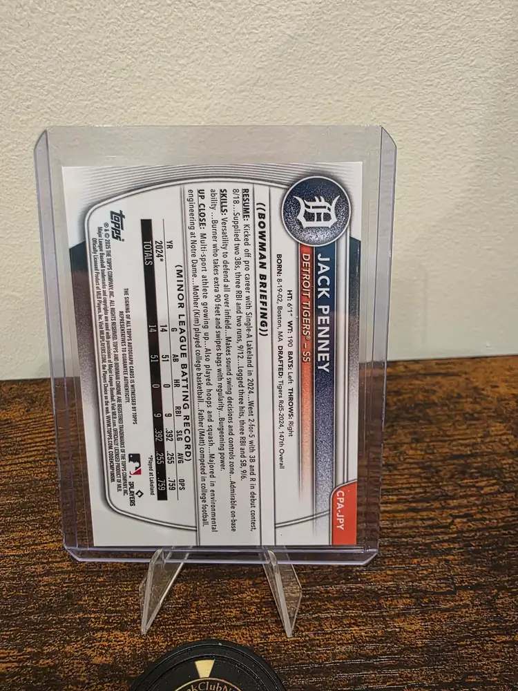 Jack Penney Bowman Chrome Auto