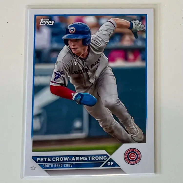 Pete Crow-Armstrong Pro Debut Chicago Cubs
