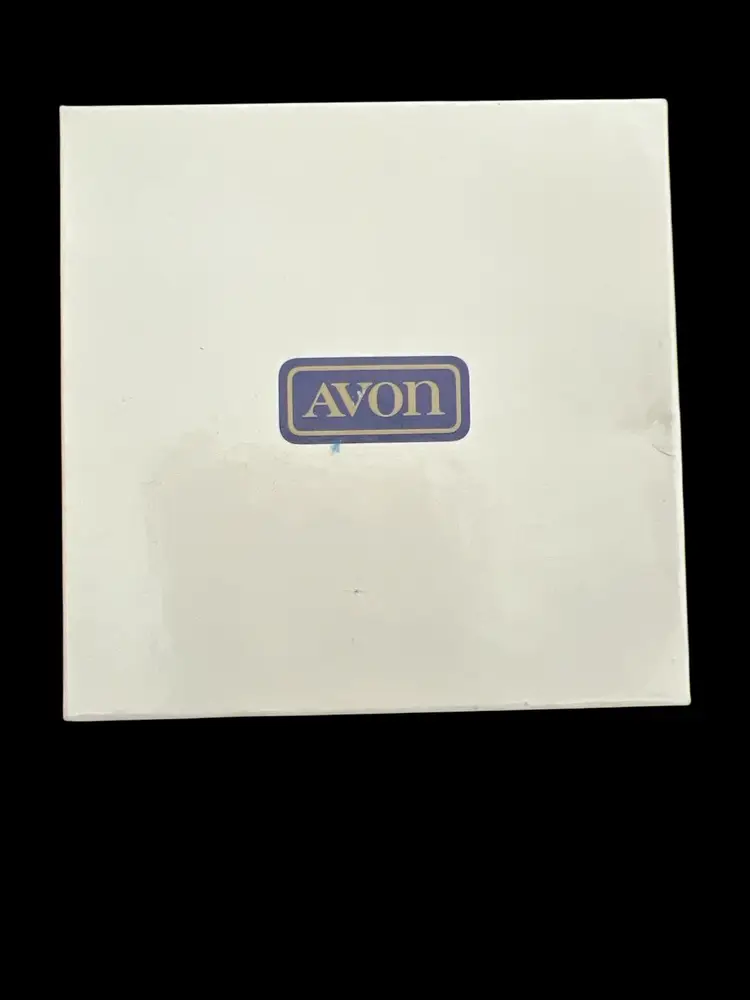 Vintage Avon Silver Fishing Pole Tie Tack Dangling Lapel Pin Gold Fish Charm 🐟