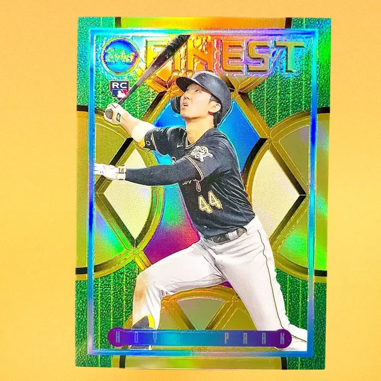 Hoy Park RC 02/50 Gold - 2022 Topps Finest Flashbacks - Pittsburgh Pirates