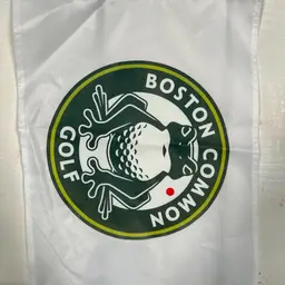TGL Boston Common Golf Team Pin Flag Frog