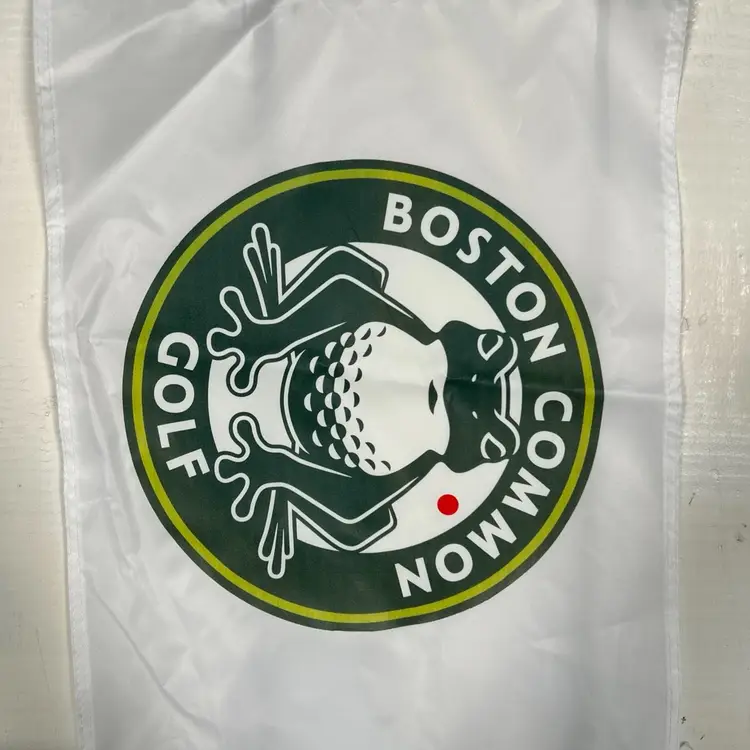 TGL Boston Common Golf Team Pin Flag Frog