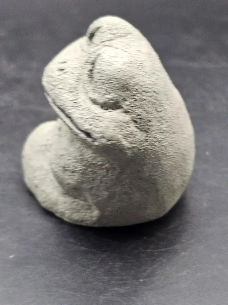 Vtg Lou Rankin Hallmark Resin Ceramic Frog Toad Figurine Paperweight