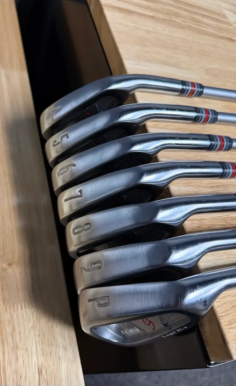 Miura Giken GF Japanese Forged Iron Set 4-PW. Project X LS 6.0 shaft New Star Stx Grips