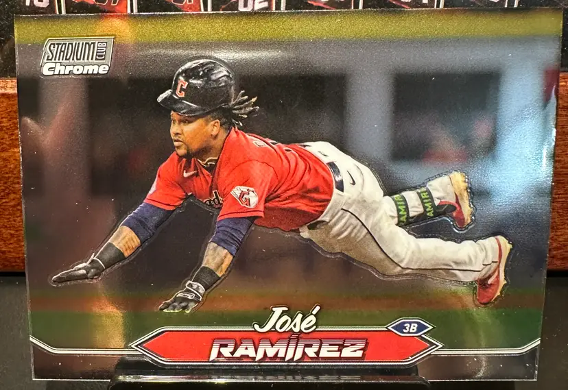 Jose Ramirez 2024 Stadium Club Chrome 49 Cleveland Guardians