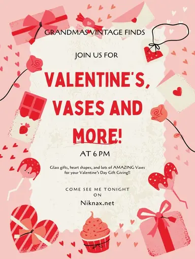 Hearts, Flower Vessels, And More!! Back From Vacay!