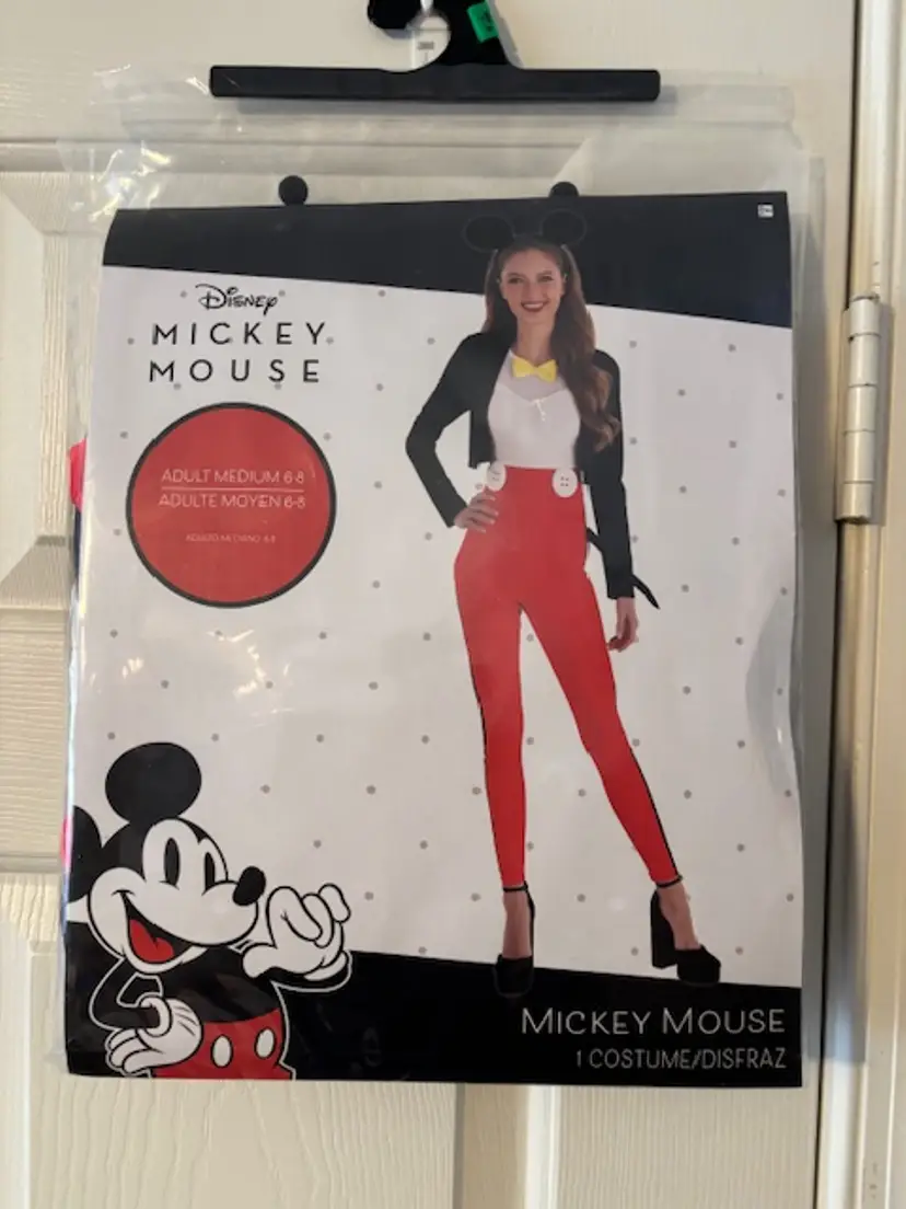 Mickey Mouse Costume: Women's Adult Size Medium