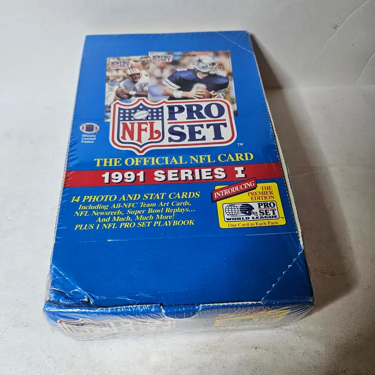 NFL Pro Set 1991 Series I 36 Packs Factory Sealed Box