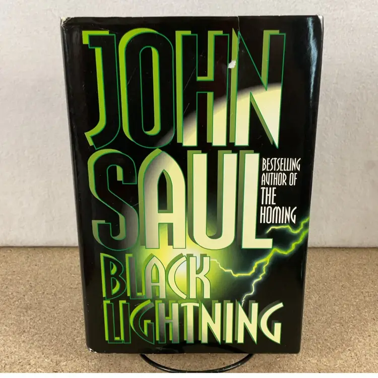Black Lightning | John Saul | Fawcett Columbine First Edition Hardcover 1995