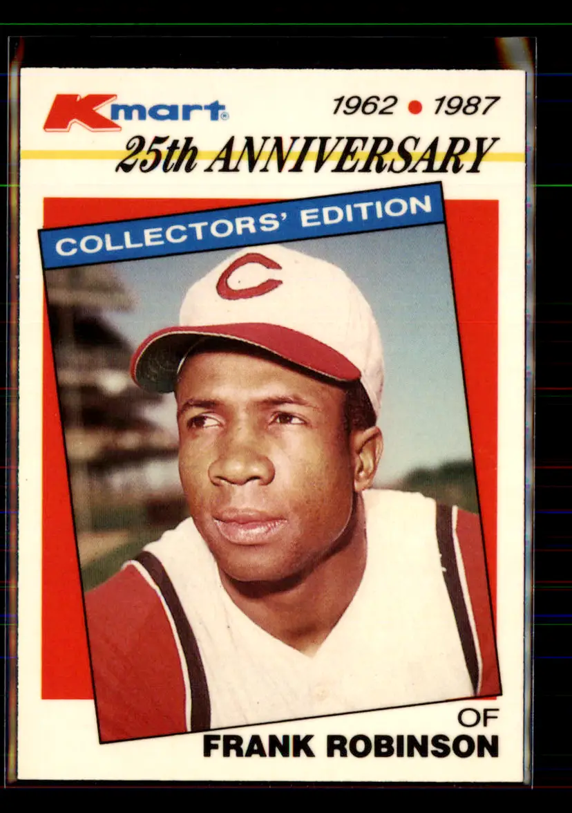 Frank Robinson 1987 Kmart Topps #10 - (pk1c) - Cincinnati Reds