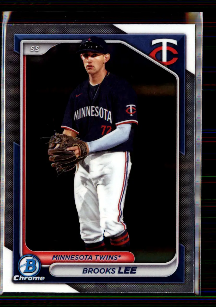 Brooks Lee 2024 Bowman Chrome #BCP-143 - Minnesota Twins - (147-155)