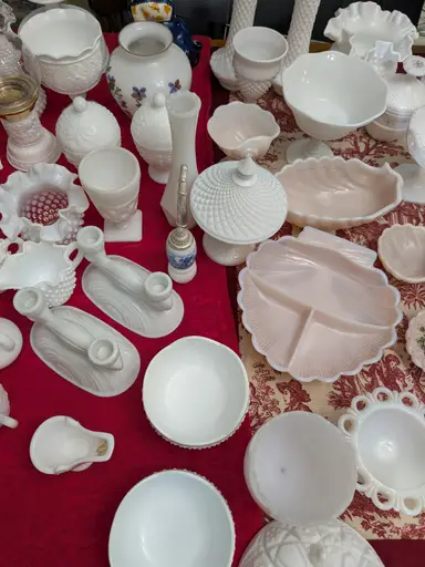 Milk glass Monday night show!