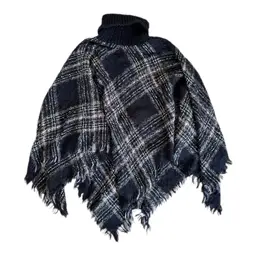 Women’s One Size Fit All, Over The Head, Poncho Sweater