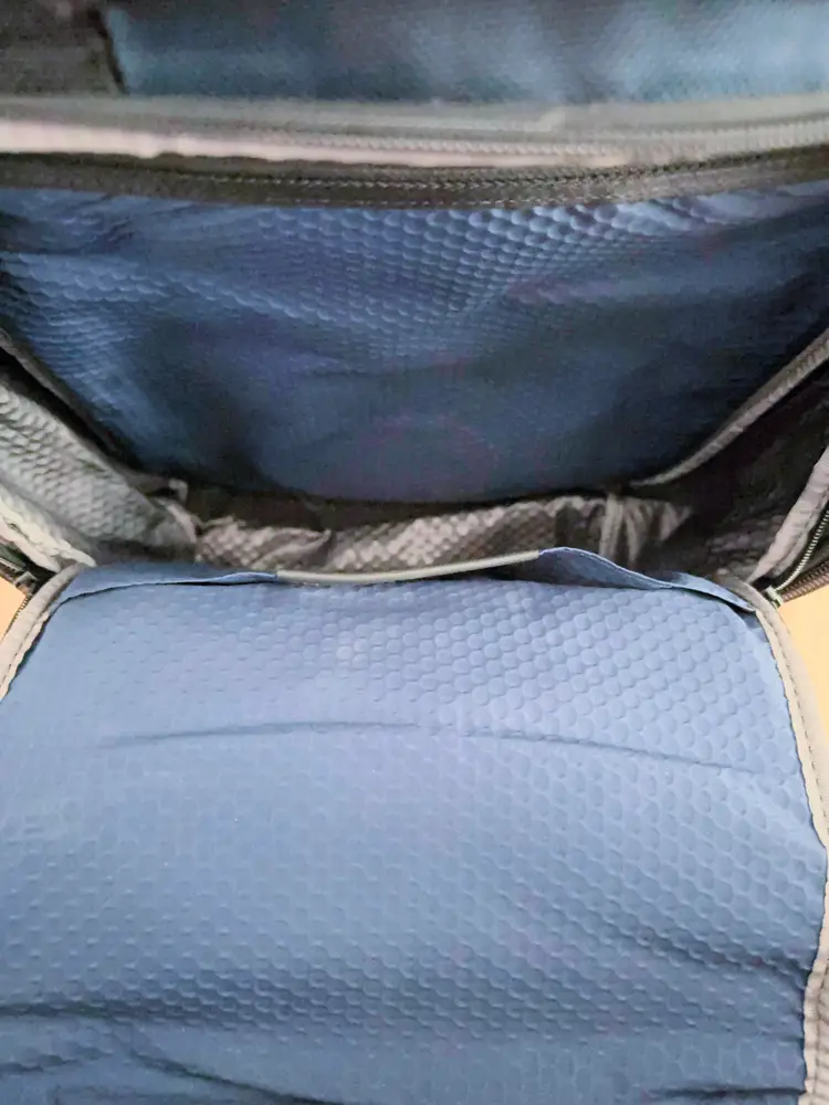 Tumi Alpha Bravo Sheppard Deluxe Backpack (Blue with Black leather)