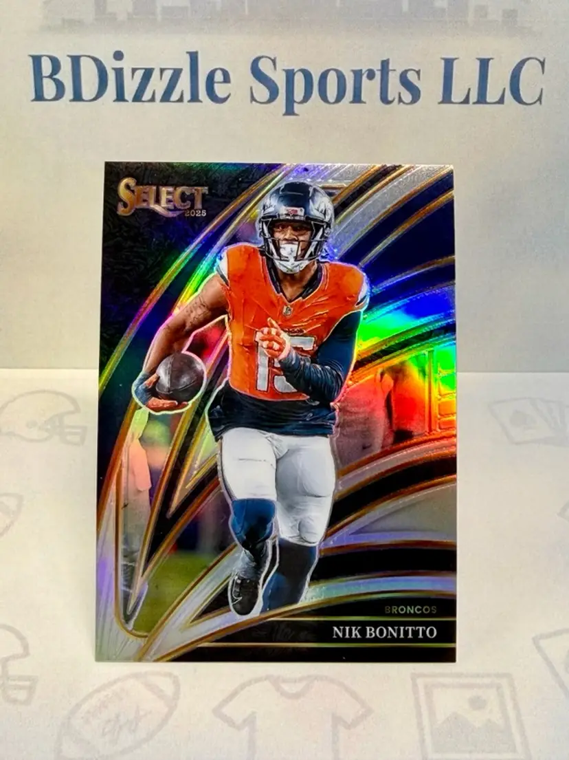 2025 Panini Select Nik Bonitto Silver Prizm #212