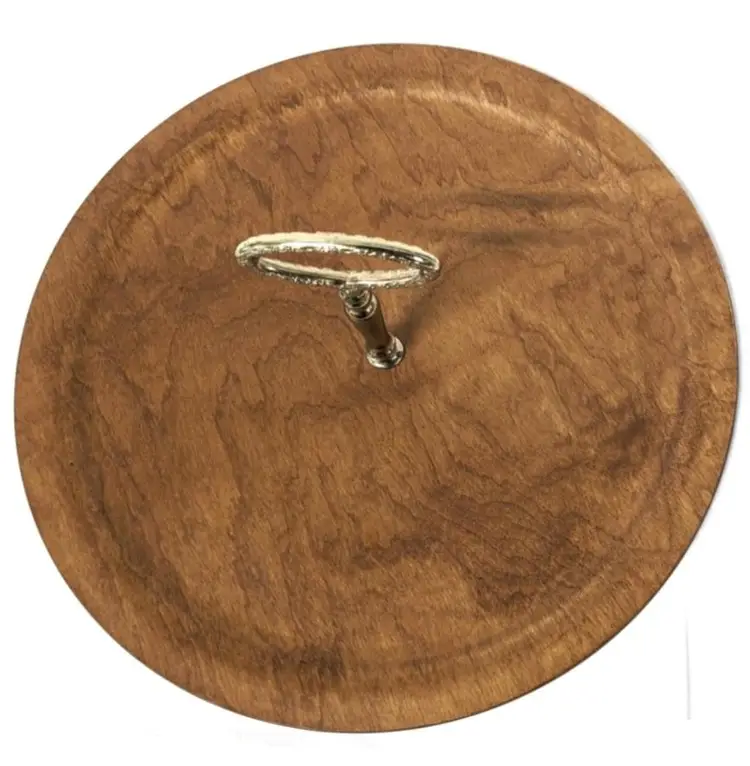 Vintage MCM Mid Century Modern | Genuine Woodcroftery Handled Tray