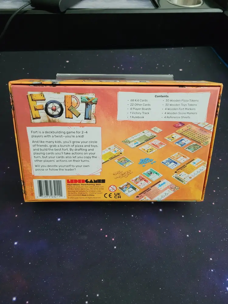 Fort Board Game + Cats & Dogs Expansion – Leder Games – EXCELLENT Condition!