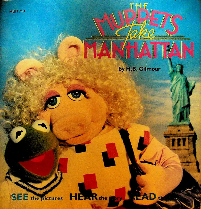 The Muppets Take Manhattan Book & Record