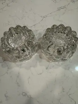 Princess House Crystal Candle Holders