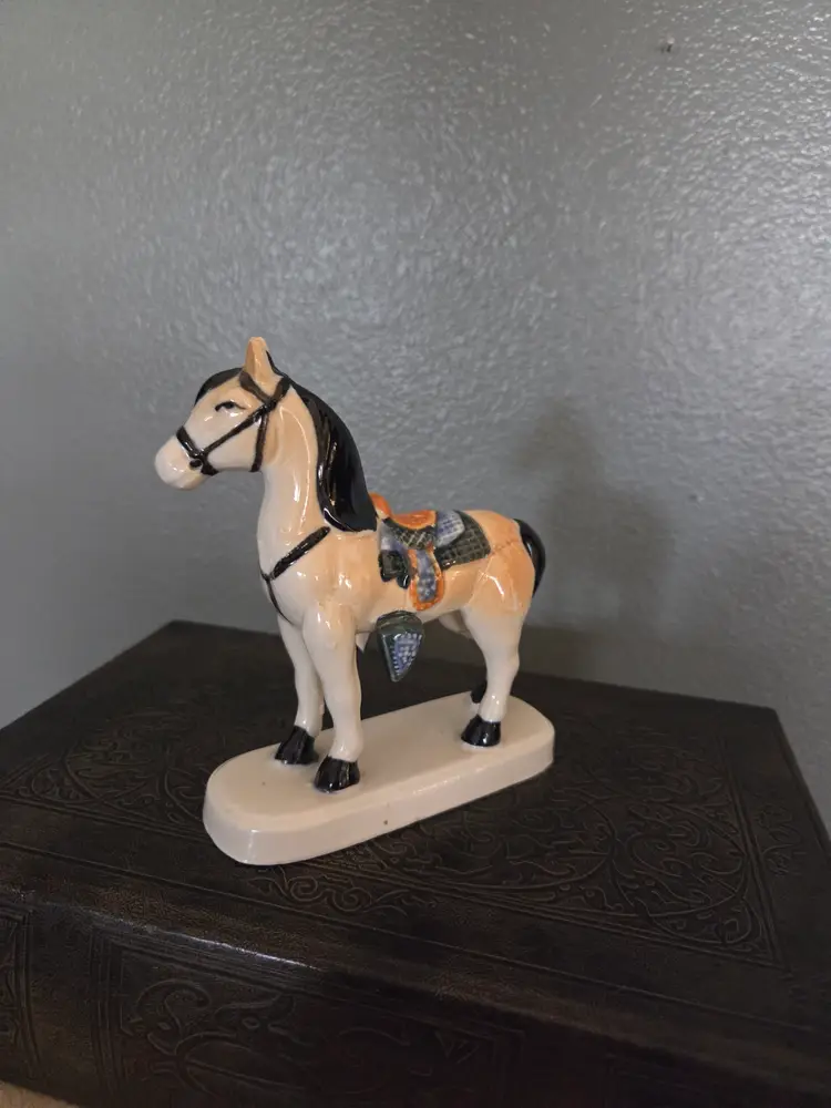 Vintage Ceramic Horse Figurine