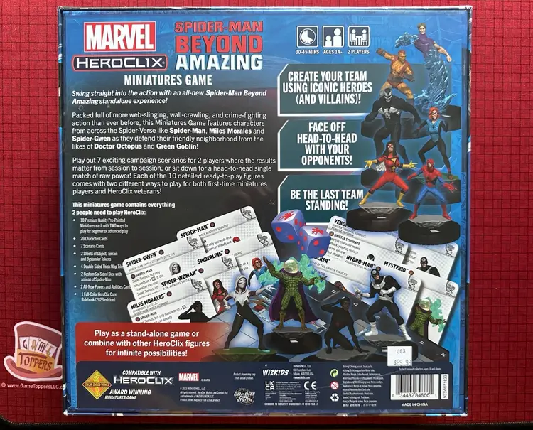 Marvel HeroClix: Spider-Man Beyond Amazing Miniatures Game