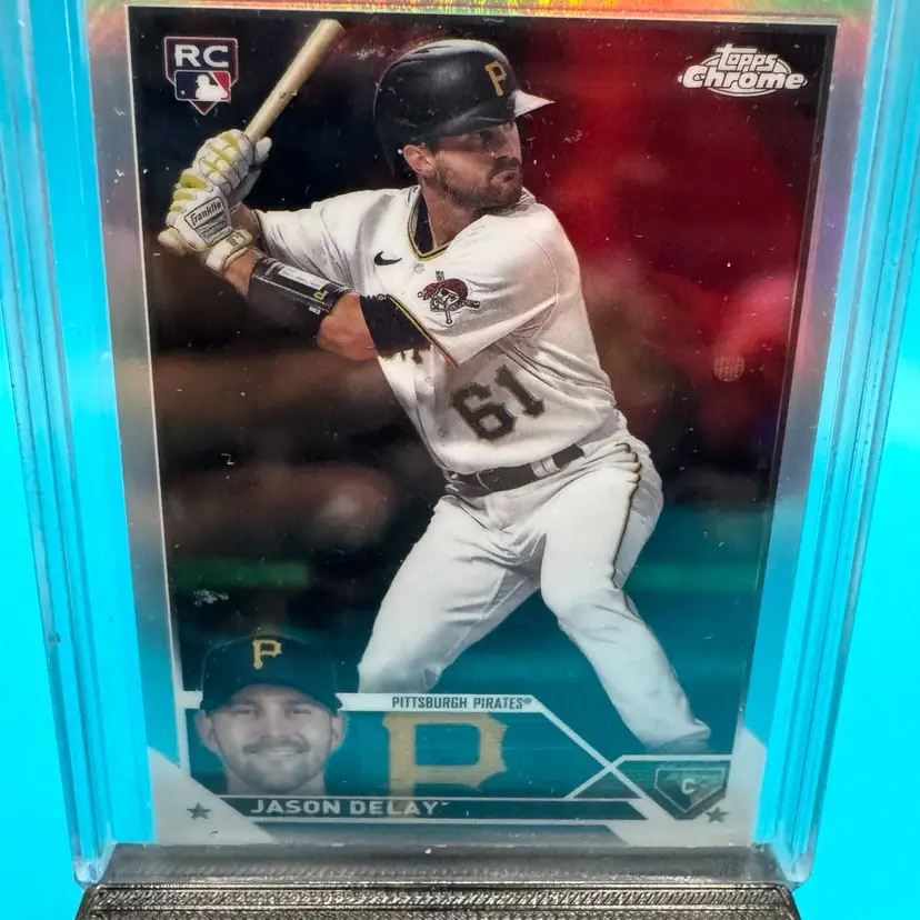 Jason Delay Topps Chrome Refractor RC Pittsburgh Pirates