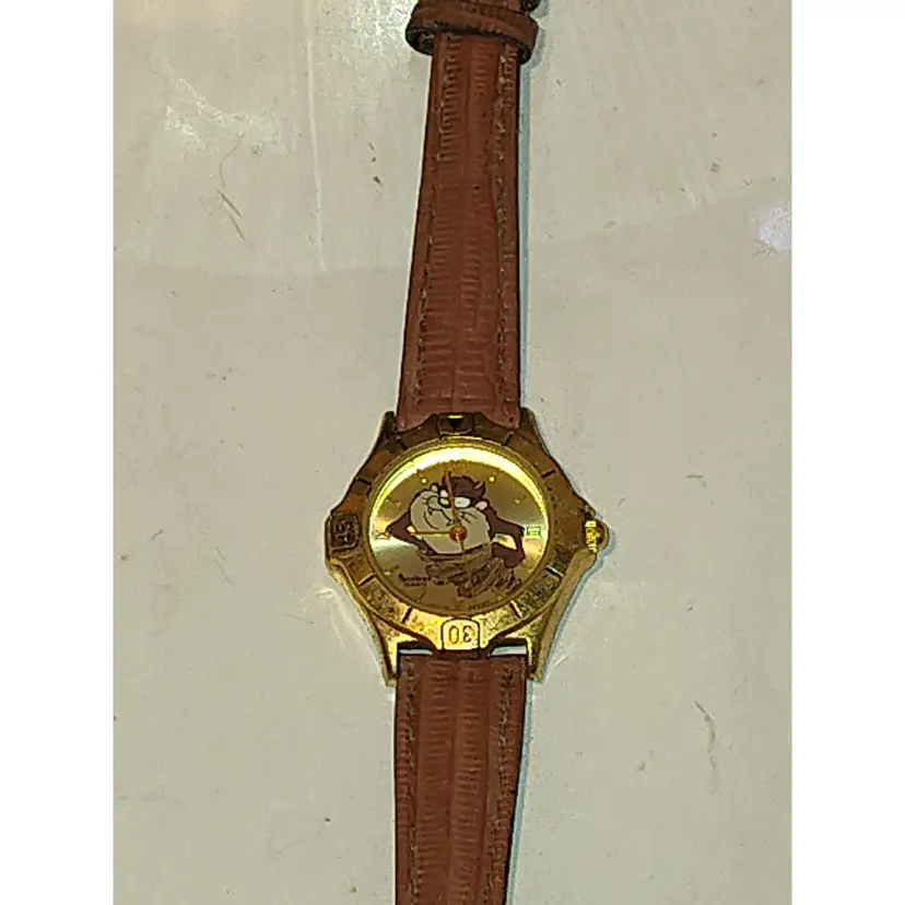 Vtg Disney Taz Watch
