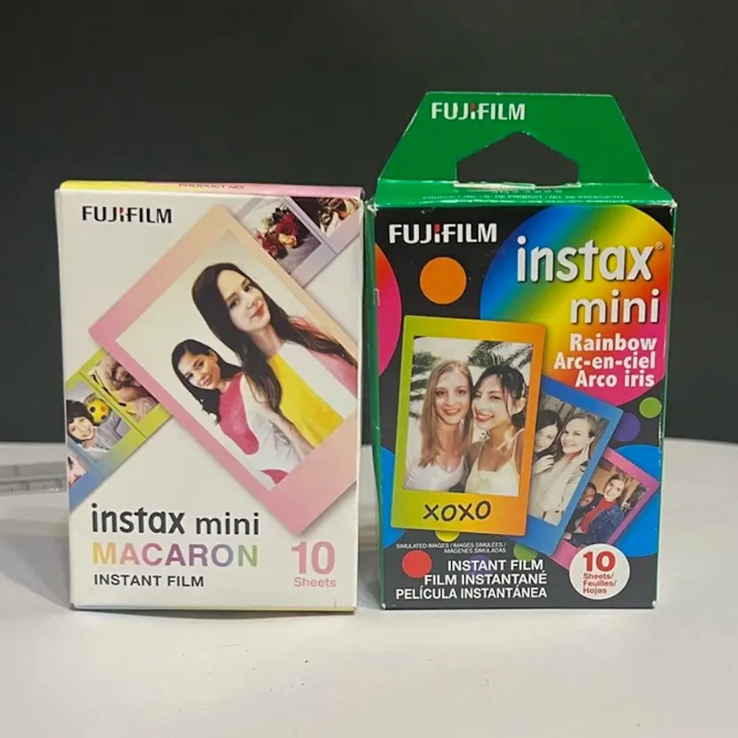 MARKDOWN! Vintage Fuji Film Instant Mini 2 Packs NOS