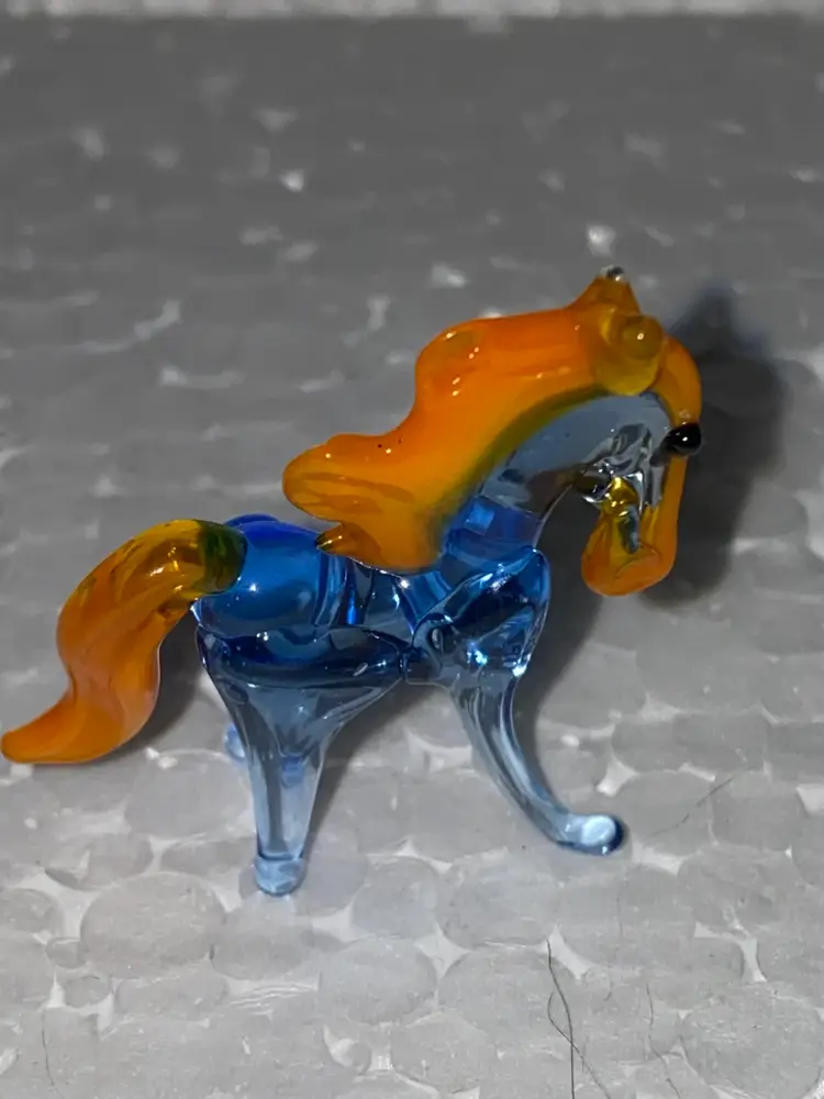 #01 25% Off In From Ukraine Miniature (1 To 1.5") Blown Glass Front And Back Photos (was $8)