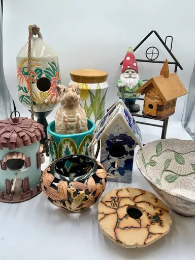 Garden Party 🌸 Birds, Blooms, Planters, Garden Décor!