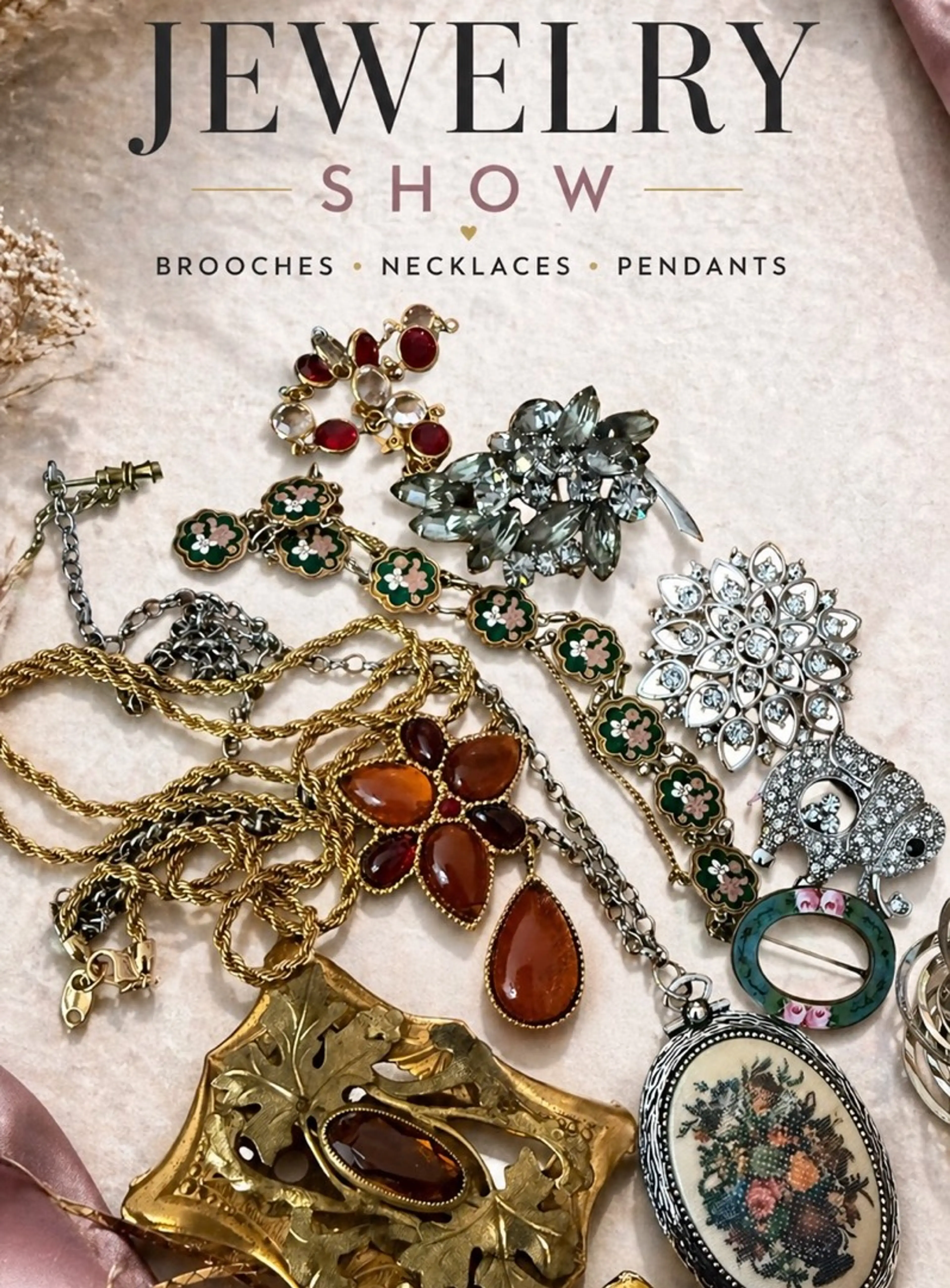 LOW STARTS 💖 CURATED JEWELRY + BROOCHES ✨ STEALS!