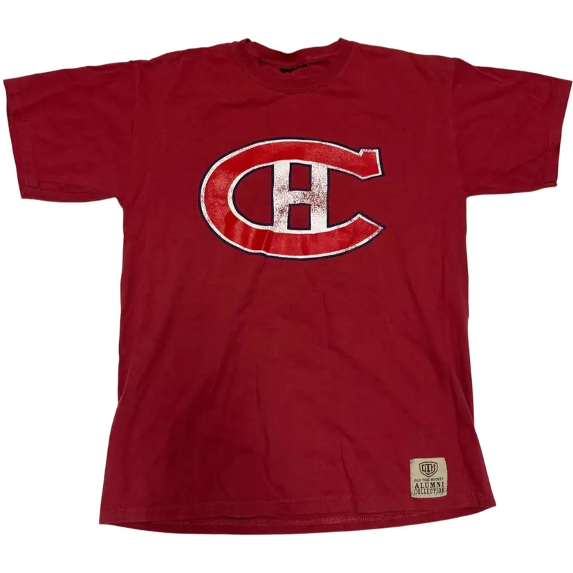 Vintage 1990’s Montreal Canadiens #5 Boom Boom Geoffrion T-Shirt Size Small