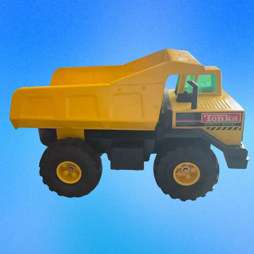 Tonka 1993 Mighty Diesel Dump Truck Pressed Steel