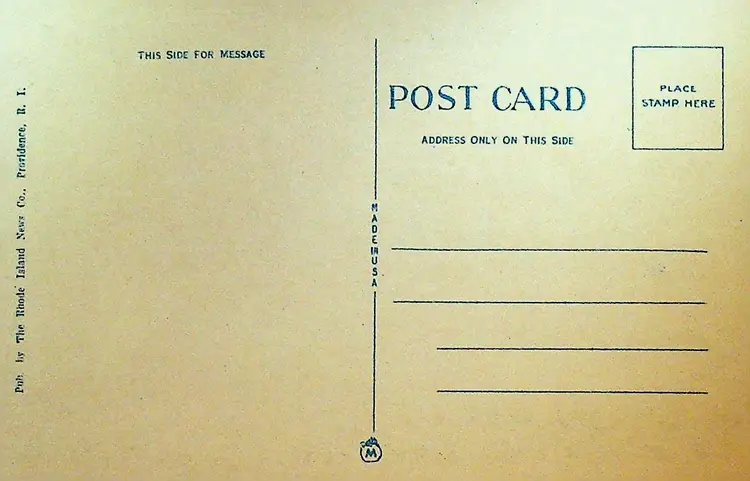 The State Capitol Providence Rhode Island Unused Postcard