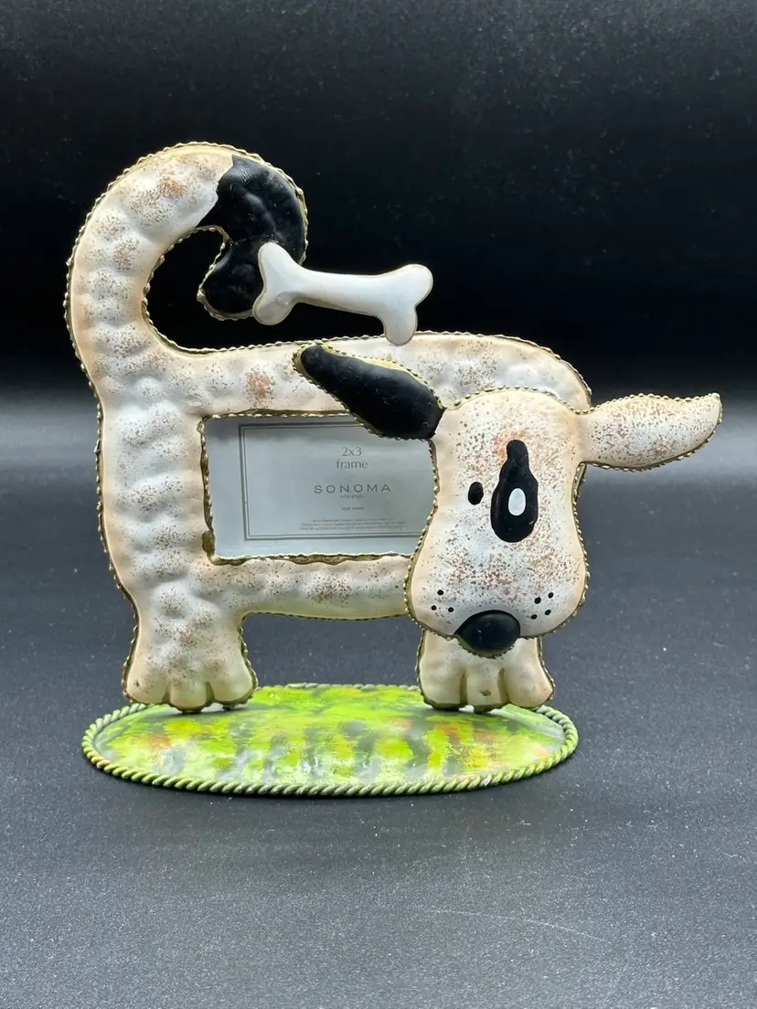 Sonoma Dog Bobble Head 2x3 Picture Frame